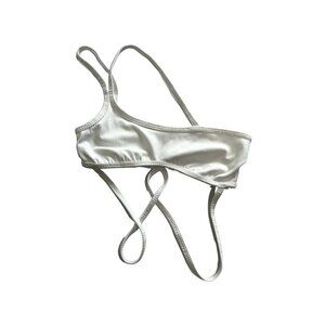 NWOT For Love & Lemons Chloe Sports Bra in White